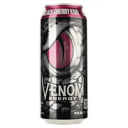 Напій енергетичний безалкогольний Venom Energy Black Cherry Kiwi сильногазований 0.473 л з/б (947443)