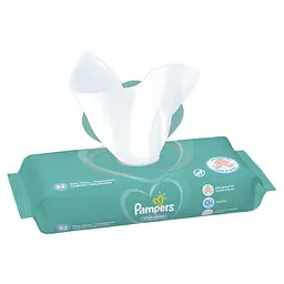 Набір дитячі вологі серветки Pampers Fresh Clean 624 шт. (12 уп. по 52 шт.) - мініатюра 3