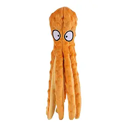 М'яка іграшка для собак Octopus Shaped Crinkle Dog Plush Toy - мініатюра 1