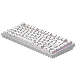 Клавіатура Dark Project ALU81 Terra Nostra PBT RGB Mech G3MS Moonstone White (DPKB_NOSTRA_81_ANSI_WHITE_UA) - мініатюра 5