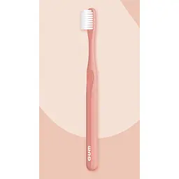 Зубна щітка GUM Classic Bio-Based Handle м'яка рожева - мініатюра 4