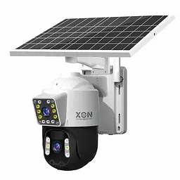 IP-камера вулична з акумулятором XON 4G 10000mAh Solar 1080P SmartCam (HCBSM22VW 7461) Біла