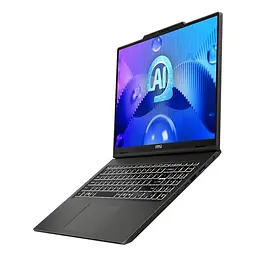 Ноутбук MSI Venture 16 AI A1MG-038XRO, 16 inch 2048 x 1280, Intel Core Ultra 7 155H 16 C/22 T, 2.5 GHz - 4.8 GHz, 24 MB cache, 28 W, 16 GB DDR5, SD operare, сірий - мініатюра 3