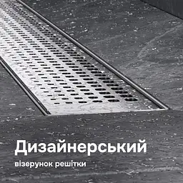 Трап для душу лінійний AM.PM Masterflow Cut Gradient 500 мм, універсальний затвор, хром (W01SC-P11-050-01SB) - мініатюра 3