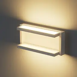 LED світильник настінний з сенсором Videx WL01, 12W 2800-4000-6000K білий (28722-000) - мініатюра 2