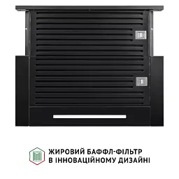 Витяжка телескопічна PERFELLI ISEO 6PSF NERO - мініатюра 6
