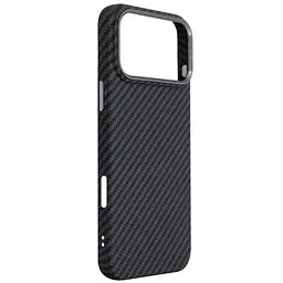 Чохол до мобільного телефона Armorstandart LikeCarbon2 MagCase Apple iPhone 17 Pro Max вугільно-чорний (ARM86259) - мініатюра 3