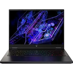 Ігровий ноутбук Acer Predator Helios Neo 14 PHN14-51-97HU, (NH.QRKEX.00A), Intel Core Ultra 9 185H до 5,1 ГГц, 14,5 WQXGA+, 32 ГБ, SSD 1 ТБ, NVIDIA GeForce RTX 4070 8 ГБ, Free DOS, чорний - мініатюра 3