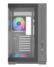 Корпус SAMA V52 без БЖ (V52-BKADA7X1-GL) Black - мініатюра 3