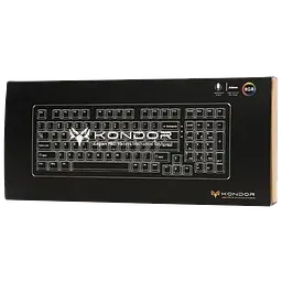 Ігрова механічна клавіатура Kondor Legion PRO / Три режими підключення / Sky Light Switch / White - мініатюра 10