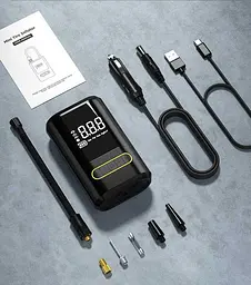 Портативний автомобільний компресор Car Air Pump ATJ-8466 - мініатюра 4