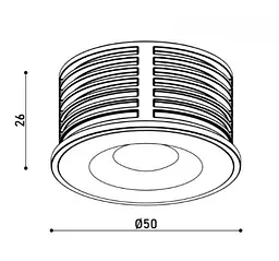 LED модуль Kloodi KDMR16 H26 7W 4K DIM - мініатюра 2