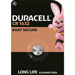 Батарейка Duracell CR1632 літієва 3V (АРТ1987)