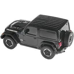 Машинка Rastar JEEP Wrangler JL 1:24 Чорний - мініатюра 4
