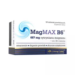 Вітаміни та мінерали Olimp  MagMax B6, 50 пігулок