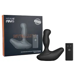 Стимулятор простати Nexus Revo Stealth, 14.6 см чорний - мініатюра 2