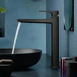 Змішувач Hansgrohe Metropol 260 для умивальника Brushed Black 32512340 Шліфований чорний хром - мініатюра 4
