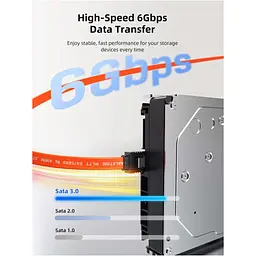 Кабель для передачі даних SATA III 0.5m Cabletime (CA915897) - мініатюра 4