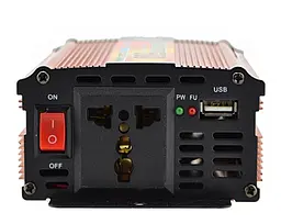 Перетворювач напруги AC/DC UKC SSK-500W/220В + USB Інвертор - мініатюра 3