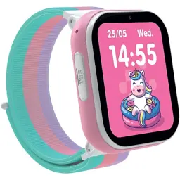 Смарт-годинник Gelius Pro GP-PK008 (Rainbow) White Kids smart watch with GPS/4G (Pro GP-PK008 (Rainbow) White) - мініатюра 6