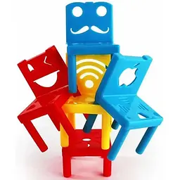 Гра настільна інтерактивна Bambi "Balance Chairs" 36 шт. - мініатюра 4