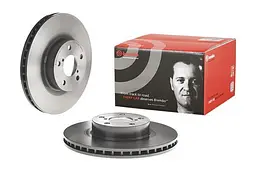 Диск тормозной передний вентилируемый Subaru Legacy I-V, Impreza 89-25г Brembo ( 09.5674.21 )