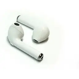 Бездротові навушники TWS Bluetooth i7S з боксом для зарядки White (au007-hbr) - мініатюра 3