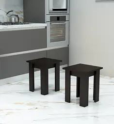 Комплект з двох табуретів Gamma Style Дуб Венге (330x330x450)