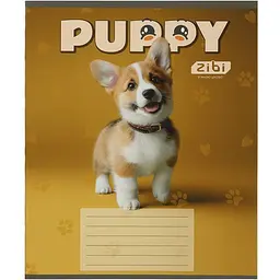 Упаковка зошитів ZiBi Kids Line Dogs 12 аркушів в косу лінію 25 шт. (ZB25.1753C) - мініатюра 2