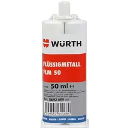Жидкий металл Wurth FLM 50 2-компонентный 50 мл (0893680)
