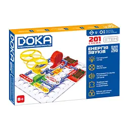 Конструктор електронний DOKA "201 СХЕМА" DOKA D70706