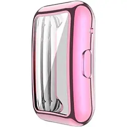 Чохол-накладка DK Silicone Face Case для Huawei Watch Fit / Fit SE (pink rose)