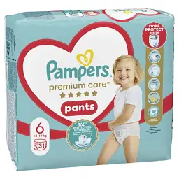 Підгузки Pampers Premium Care Pants Extra Large (15+ кг), 31 шт. (8001090759917) - мініатюра 2