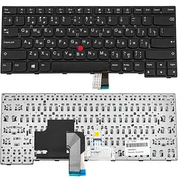 Клавіатура для ноутбука LENOVO (ThinkPad: E470 E475) rus чорний