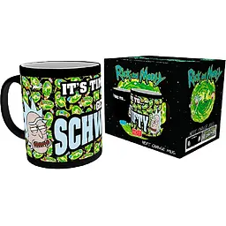 Чашка хамелеон Rick and Morty Get Schwifty (Рік і Морті) 320 мл