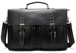 Чоловічий шкіряний портфель Vintage  40х26,5х8 см sum0012716