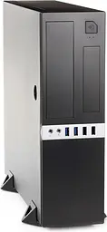 Корпус Casecom S-503 450W-80mm 2xUSB3.0+2xUSB2.0 SFF mATX, Чорний