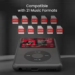 MP3-плеєр 128 GB з Bluetooth Innioasis Y1 Black - мініатюра 5