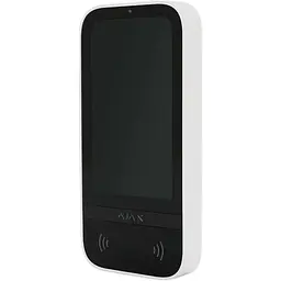 Бездротова сенсорна клавіатура Ajax KeyPadTouchScreen white