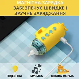 Електронний назальний аспіратор AIMED Baby Submarine колір жовтий - мініатюра 7