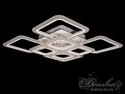 Світлодіодні люстри Diasha A8060/4+4BK dimmer-2.4 G - мініатюра 3