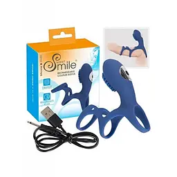 Вібронасадка на пеніс Sweet Smile Rechargeable Coupl Orion 42-05941640000 22814 - мініатюра 1