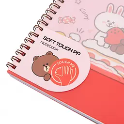 Зошит для записів YES Line Friends А5 в лінійку 80 аркушів (765737) - мініатюра 3