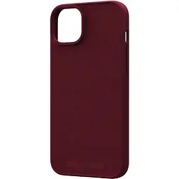 Чохол-накладка Njord Suede MagSafe Case Red для iPhone 15 (NA51SU11) - мініатюра 2