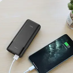 Портативна батарея Hoco Companion PD+QC3.0 J61 10000 mAh Black - мініатюра 4