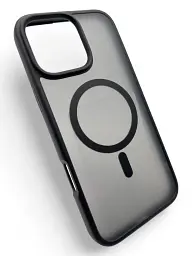 Чохол до мобільного телефона BeCover Metal Buttons Case (MagSafe) для Apple iPhone 16 Pro Max Black (712099) - мініатюра 2