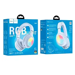 Навушники Hoco Focus BT headphones W48 BT5.3, AUX/BT/TF, 46h - мініатюра 2
