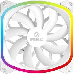 Кулер до корпусу Enermax SquA RGB White (UCSQARGB12P-W-SG) - мініатюра 2