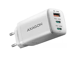 Мережевий зарядний пристрій AXAGON 65 W White (ACU-DPQ65W)