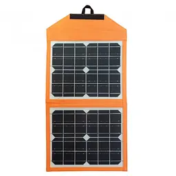 Сонячна панель трансформер зарядка від сонця для гаджетів Solar Panel на 3 USB GDTimes GD-ZD0610 15Вт - мініатюра 2